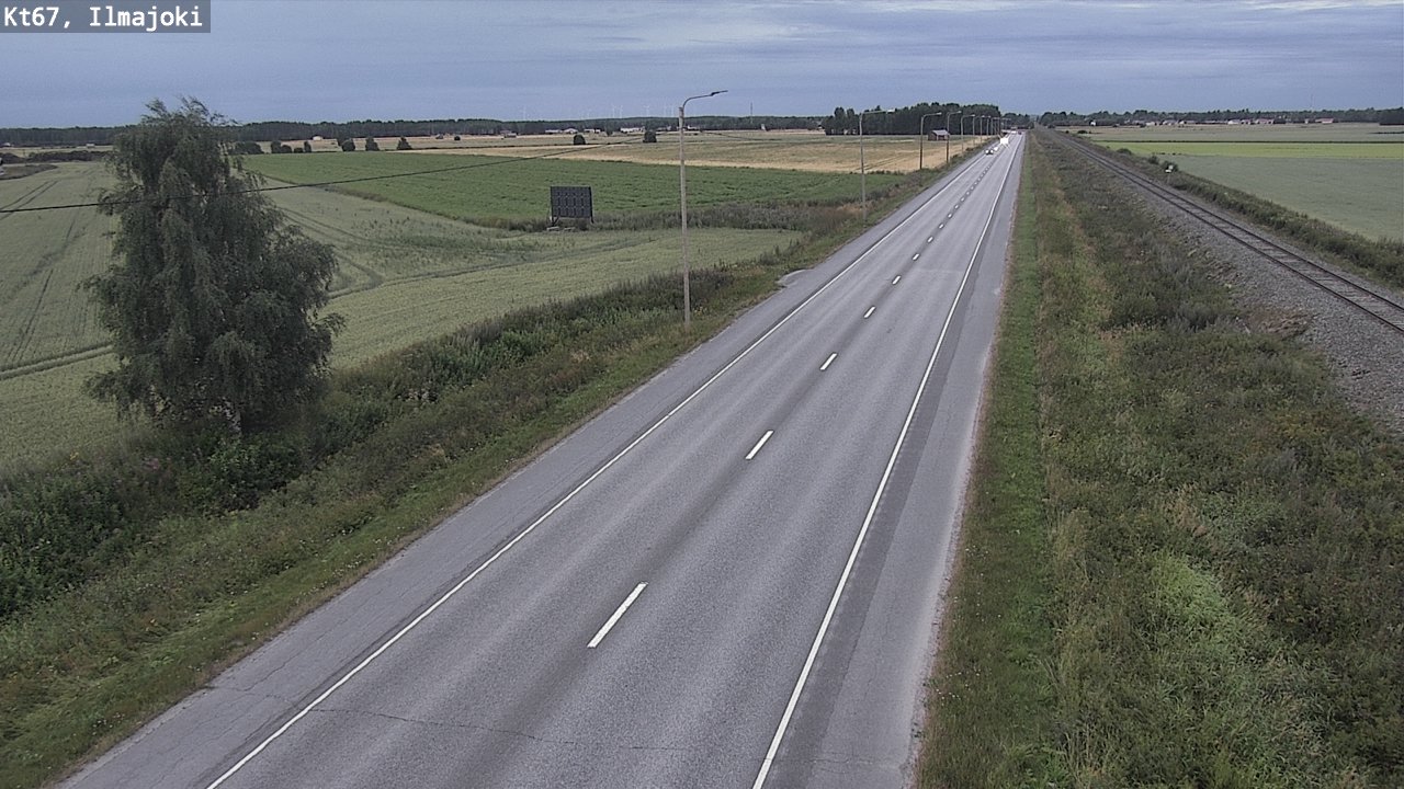 Weather Camera Image Road 67 Ilmajoki, Ilmajoki, Etelä-Pohjanmaa