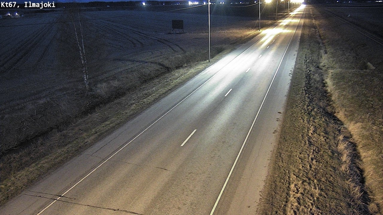 Weather Camera Image Road 67 Ilmajoki, Ilmajoki, Etelä-Pohjanmaa