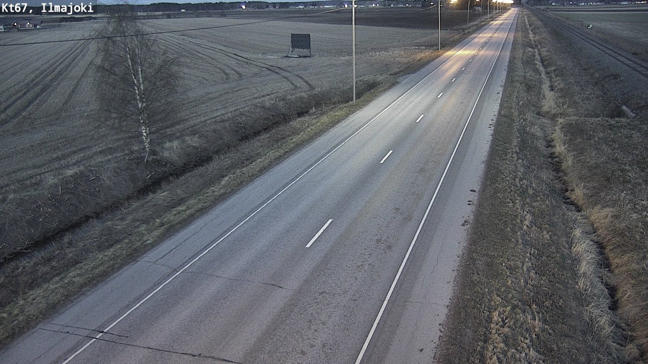 Weather Camera Image Road 67 Ilmajoki, Ilmajoki, Etelä-Pohjanmaa