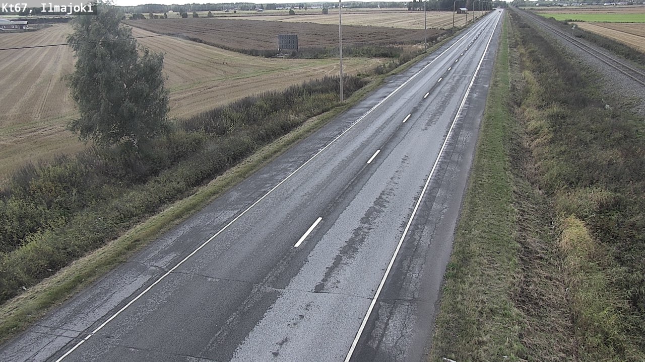 Weather Camera Image Road 67 Ilmajoki, Ilmajoki, Etelä-Pohjanmaa