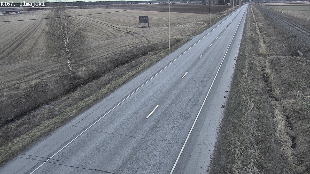 Weather Camera Image Road 67 Ilmajoki, Ilmajoki, Etelä-Pohjanmaa
