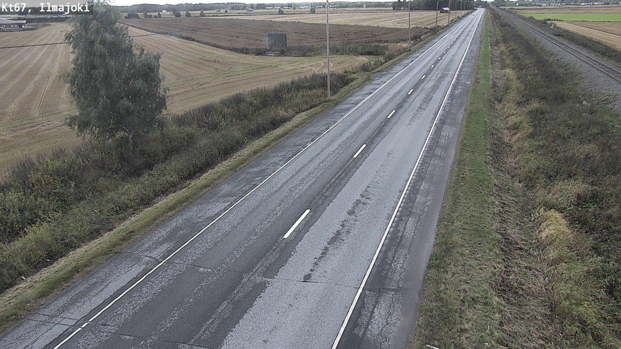 Weather Camera Image Road 67 Ilmajoki, Ilmajoki, Etelä-Pohjanmaa