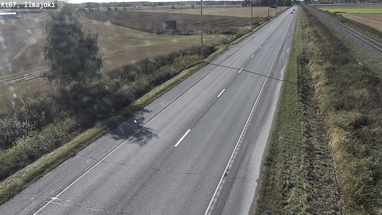 Weather Camera Image Road 67 Ilmajoki, Ilmajoki, Etelä-Pohjanmaa