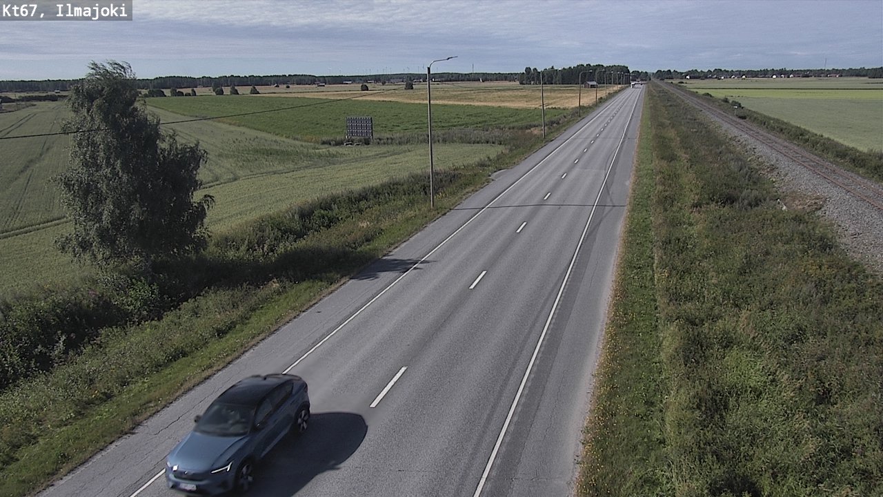 Weather Camera Image Road 67 Ilmajoki, Ilmajoki, Etelä-Pohjanmaa