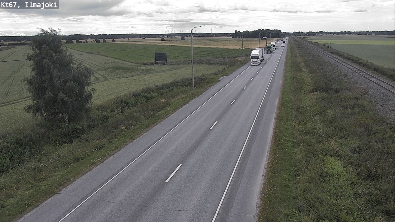 Weather Camera Image Road 67 Ilmajoki, Ilmajoki, Etelä-Pohjanmaa