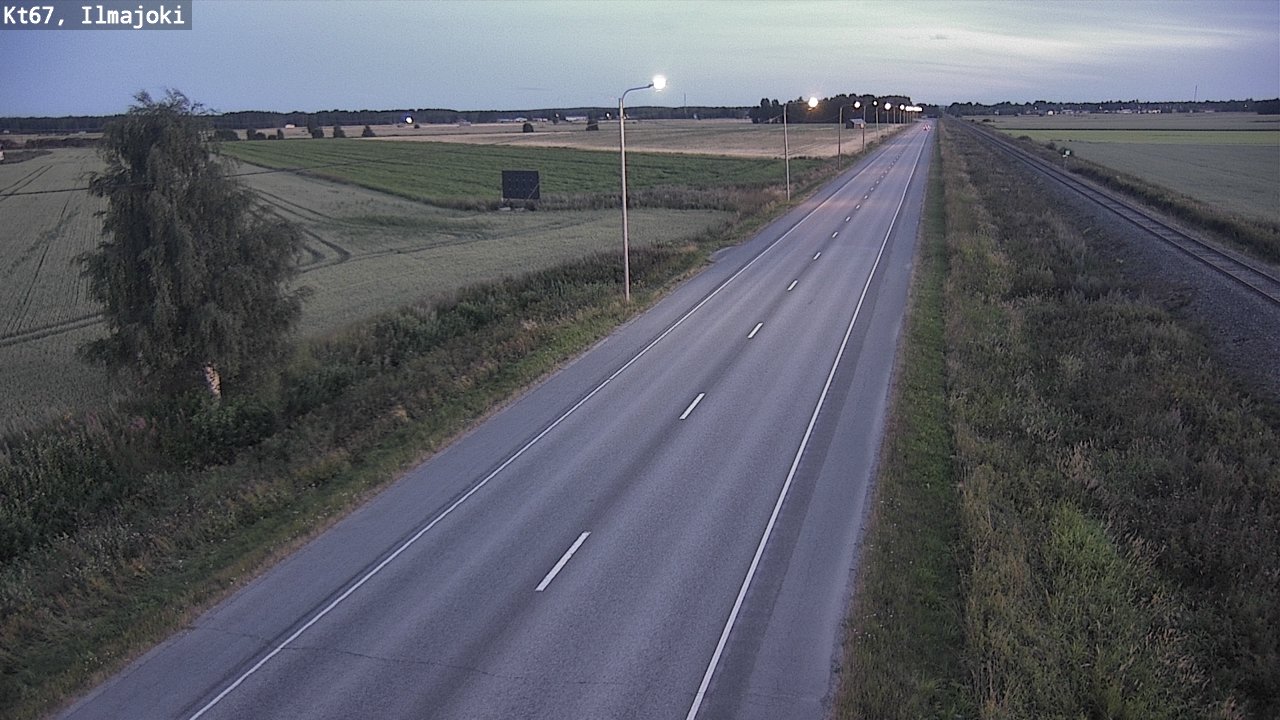 Weather Camera Image Road 67 Ilmajoki, Ilmajoki, Etelä-Pohjanmaa