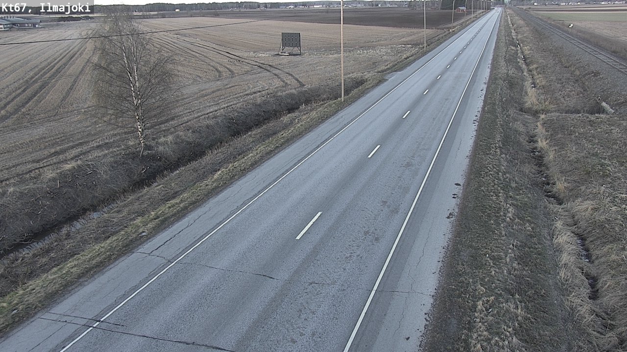 Weather Camera Image Road 67 Ilmajoki, Ilmajoki, Etelä-Pohjanmaa