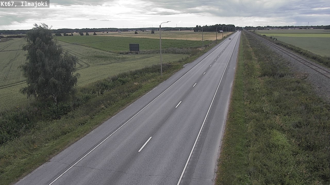 Weather Camera Image Road 67 Ilmajoki, Ilmajoki, Etelä-Pohjanmaa