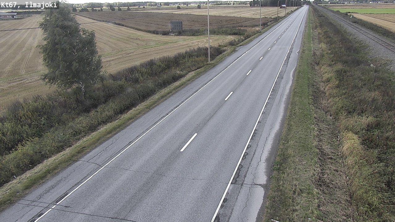 Weather Camera Image Road 67 Ilmajoki, Ilmajoki, Etelä-Pohjanmaa