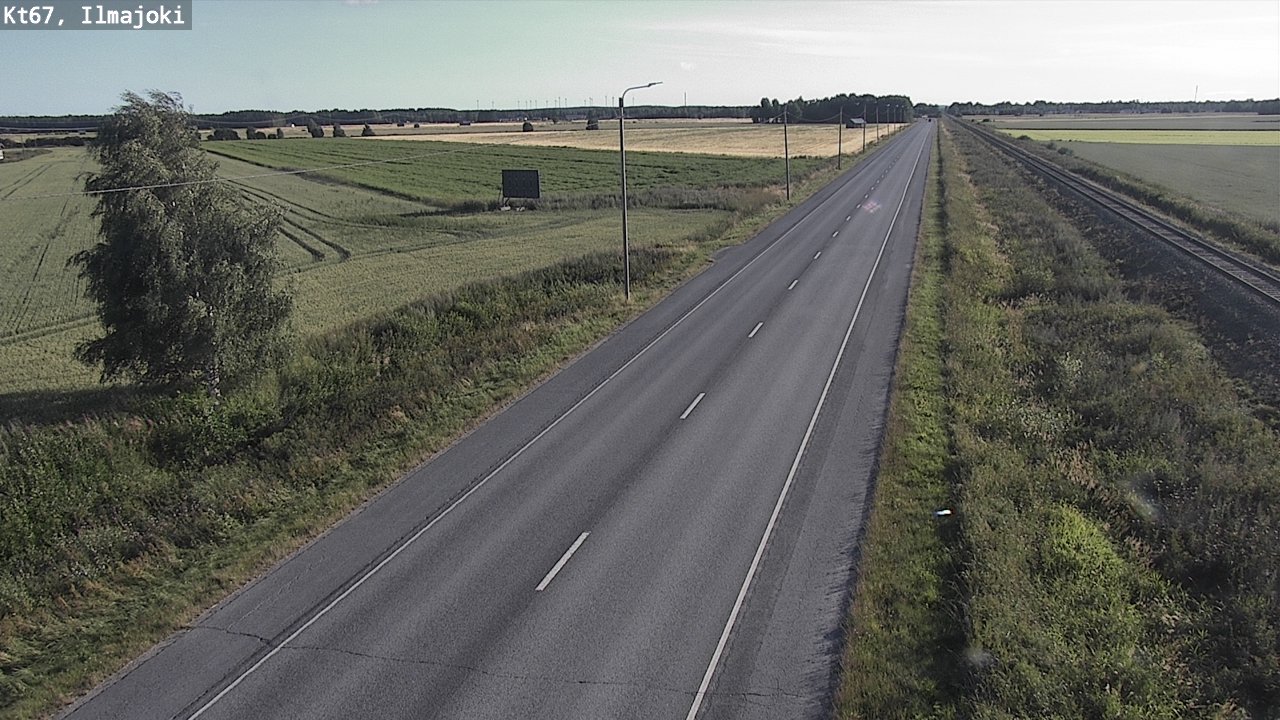 Weather Camera Image Road 67 Ilmajoki, Ilmajoki, Etelä-Pohjanmaa