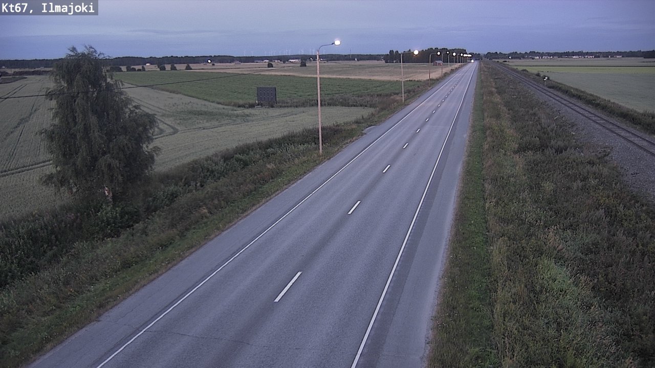 Weather Camera Image Road 67 Ilmajoki, Ilmajoki, Etelä-Pohjanmaa