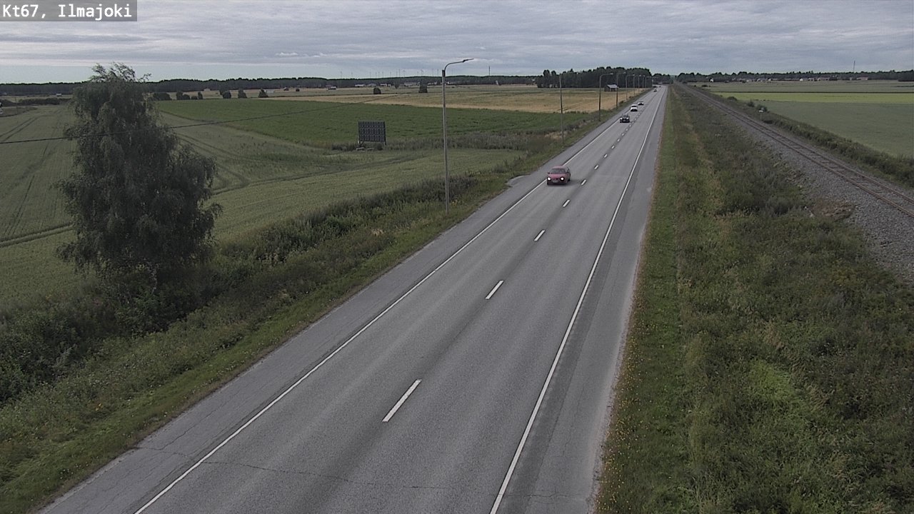 Weather Camera Image Road 67 Ilmajoki, Ilmajoki, Etelä-Pohjanmaa
