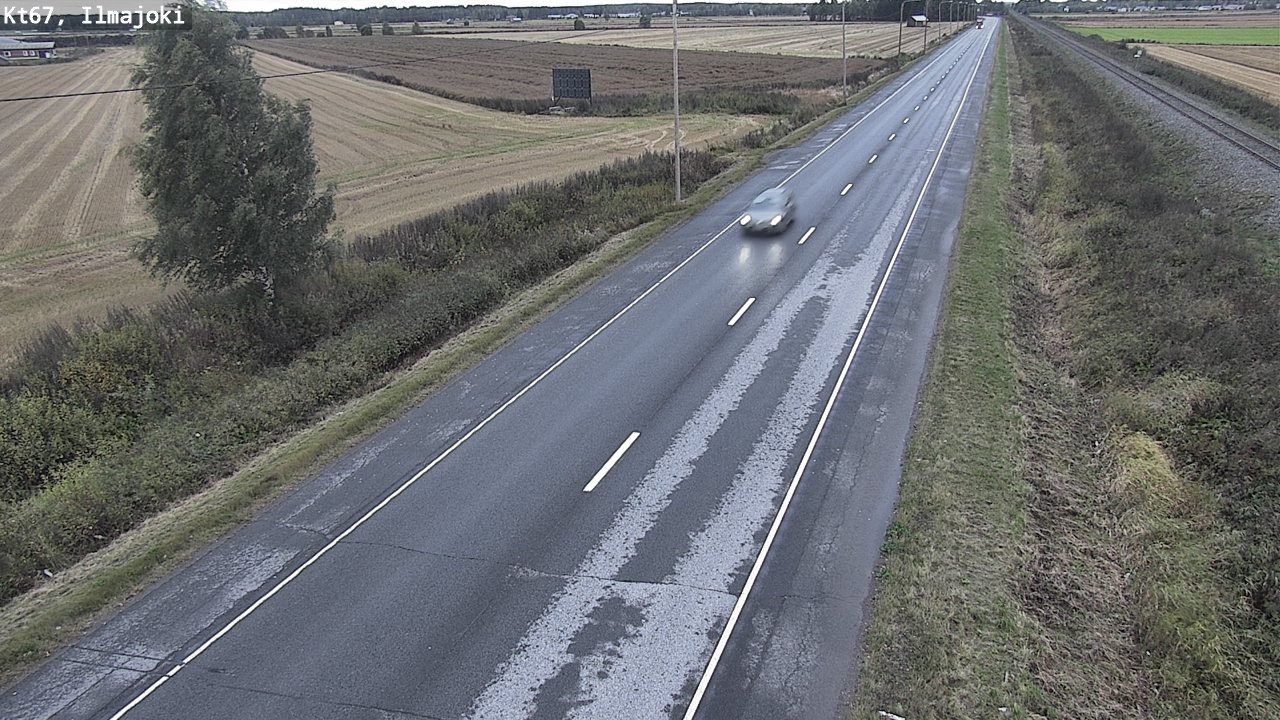 Weather Camera Image Road 67 Ilmajoki, Ilmajoki, Etelä-Pohjanmaa