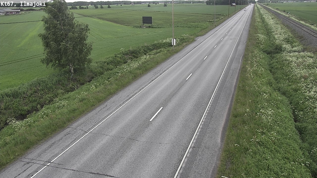 Weather Camera Image Road 67 Ilmajoki, Ilmajoki, Etelä-Pohjanmaa