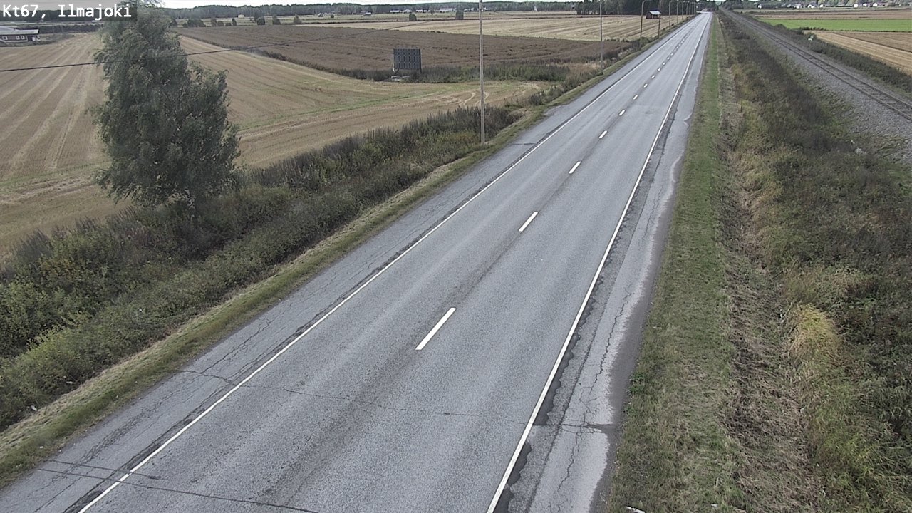Weather Camera Image Road 67 Ilmajoki, Ilmajoki, Etelä-Pohjanmaa