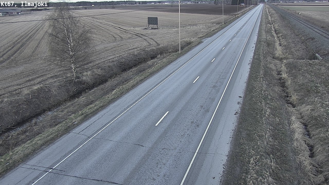 Weather Camera Image Road 67 Ilmajoki, Ilmajoki, Etelä-Pohjanmaa