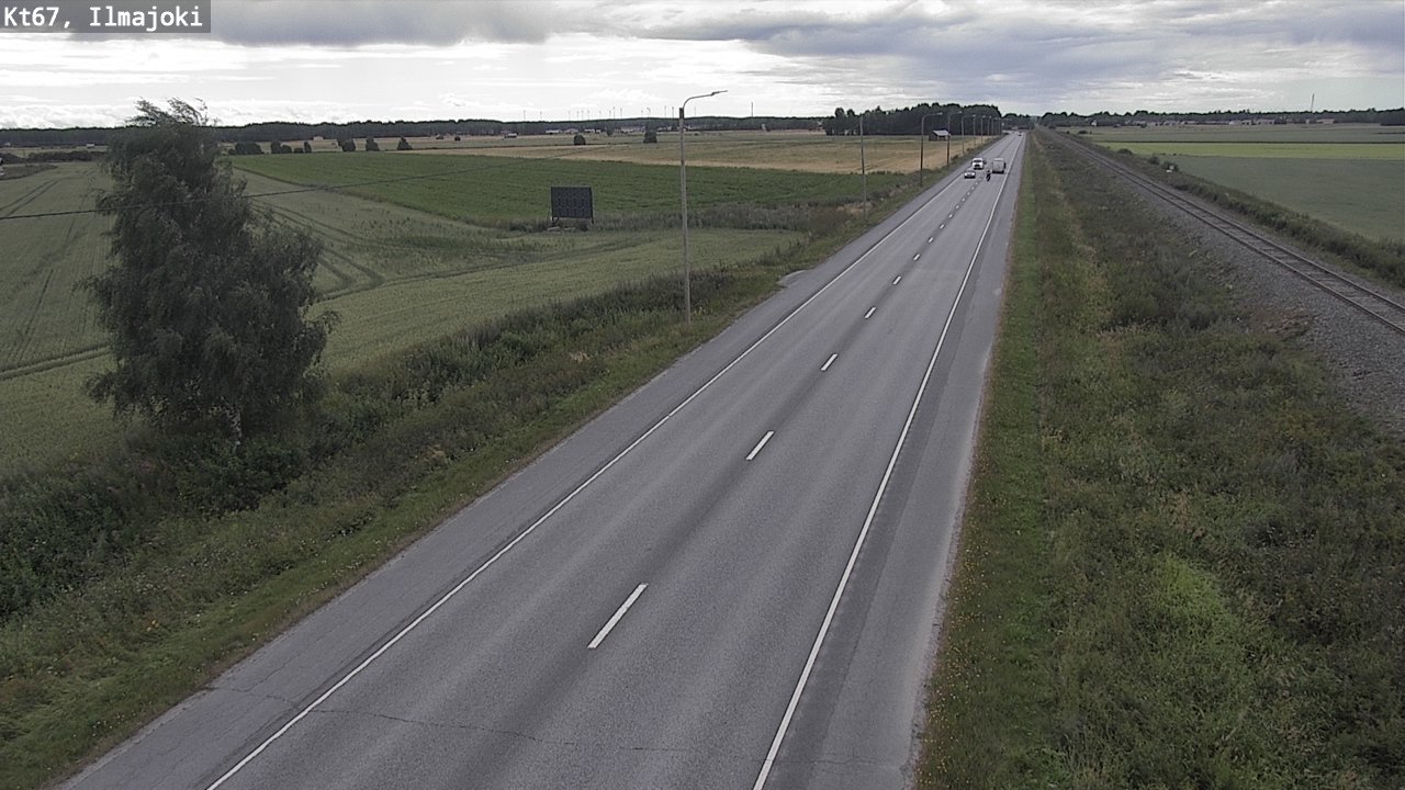 Weather Camera Image Road 67 Ilmajoki, Ilmajoki, Etelä-Pohjanmaa