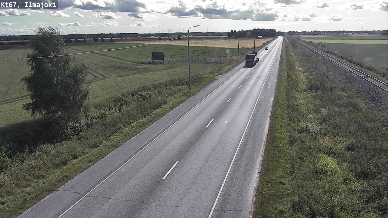 Weather Camera Image Road 67 Ilmajoki, Ilmajoki, Etelä-Pohjanmaa