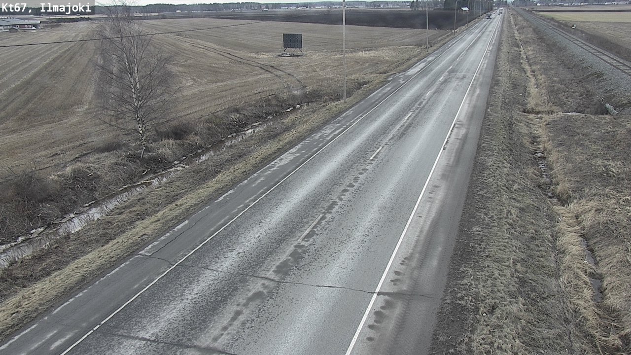 Weather Camera Image Road 67 Ilmajoki, Ilmajoki, Etelä-Pohjanmaa