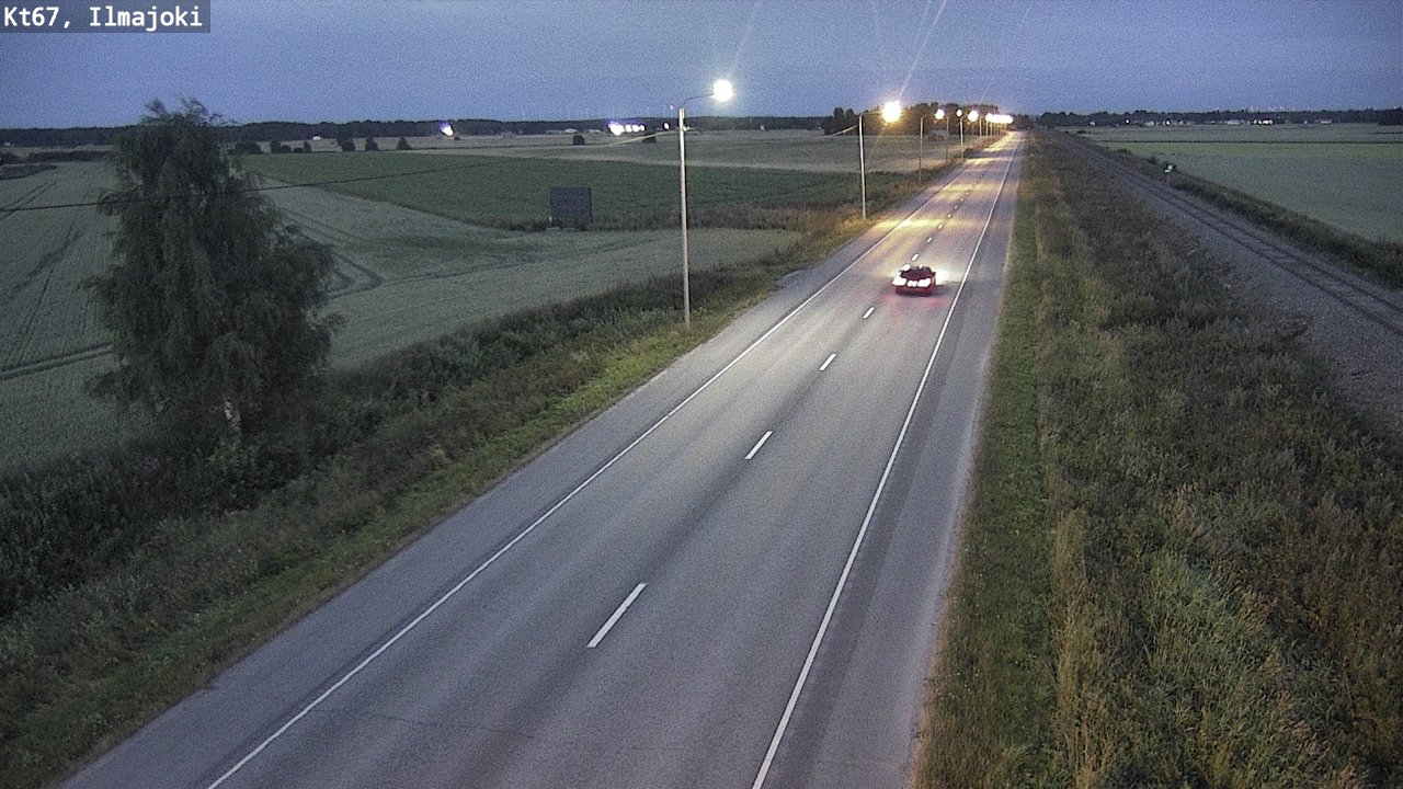 Weather Camera Image Road 67 Ilmajoki, Ilmajoki, Etelä-Pohjanmaa