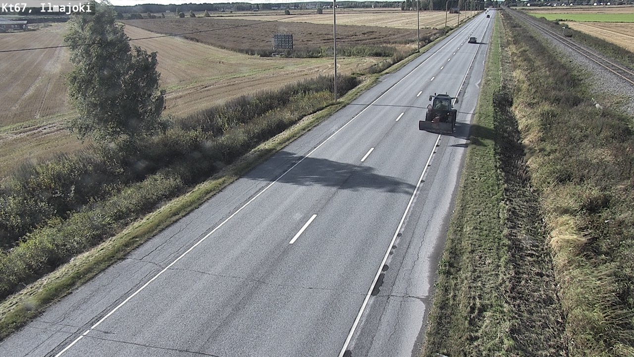 Weather Camera Image Road 67 Ilmajoki, Ilmajoki, Etelä-Pohjanmaa