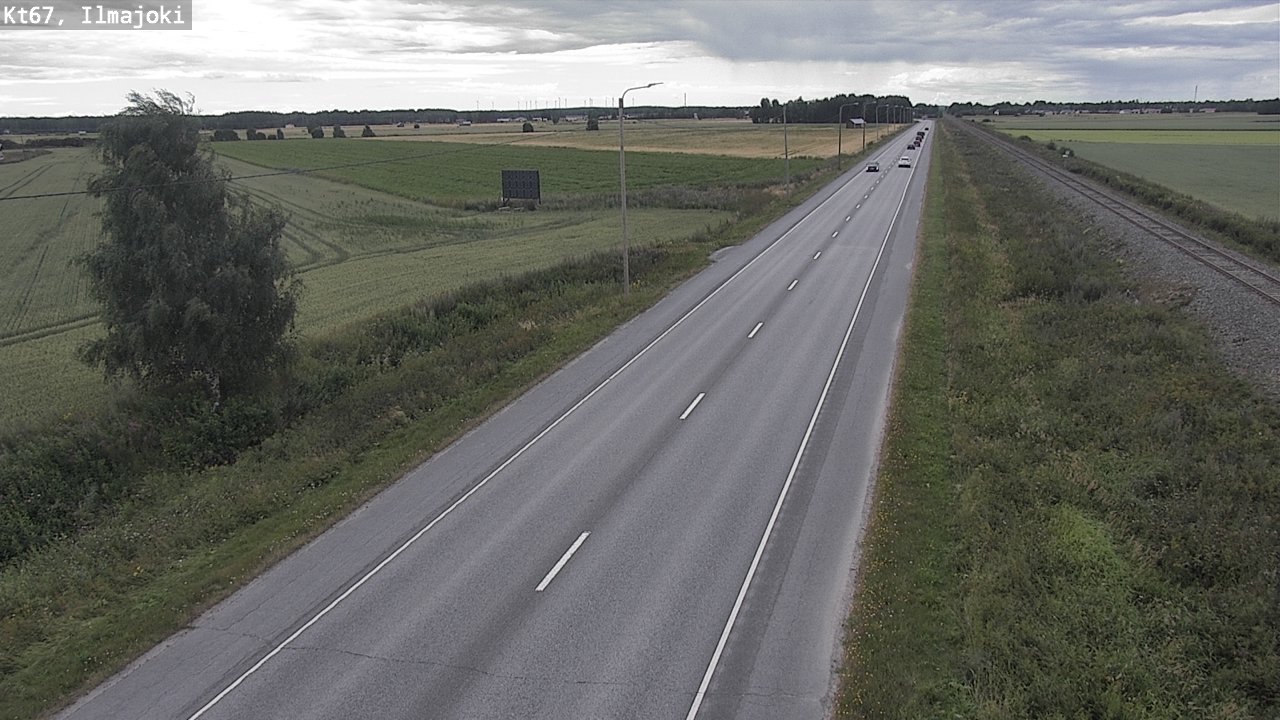 Weather Camera Image Road 67 Ilmajoki, Ilmajoki, Etelä-Pohjanmaa