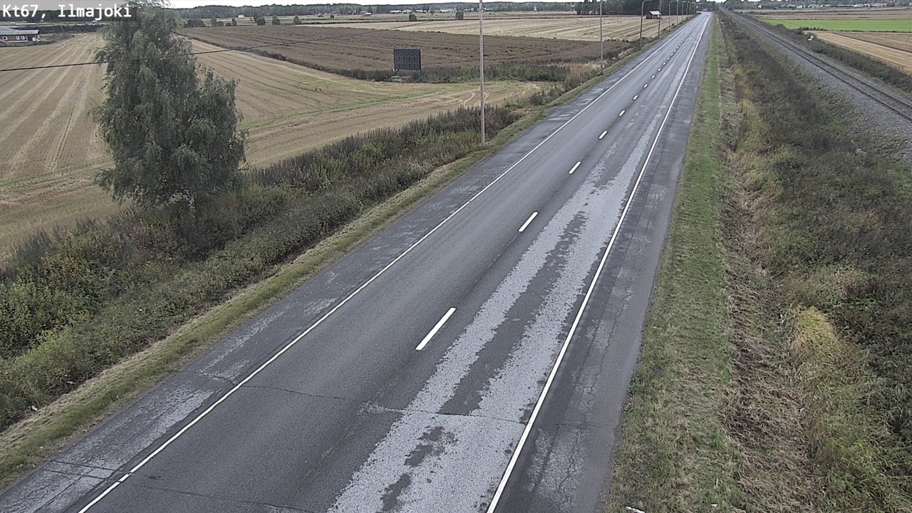 Weather Camera Image Road 67 Ilmajoki, Ilmajoki, Etelä-Pohjanmaa