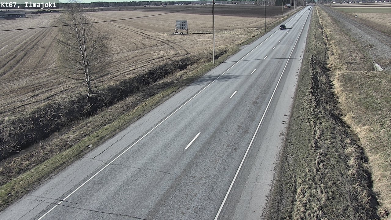 Weather Camera Image Road 67 Ilmajoki, Ilmajoki, Etelä-Pohjanmaa