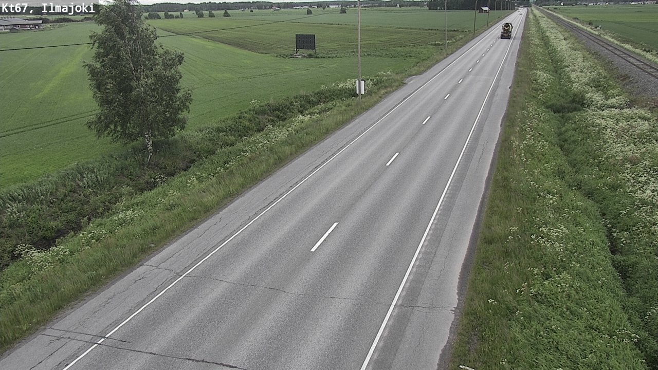 Weather Camera Image Väg 67 Ilmajoki, Ilmajoki, Etelä-Pohjanmaa