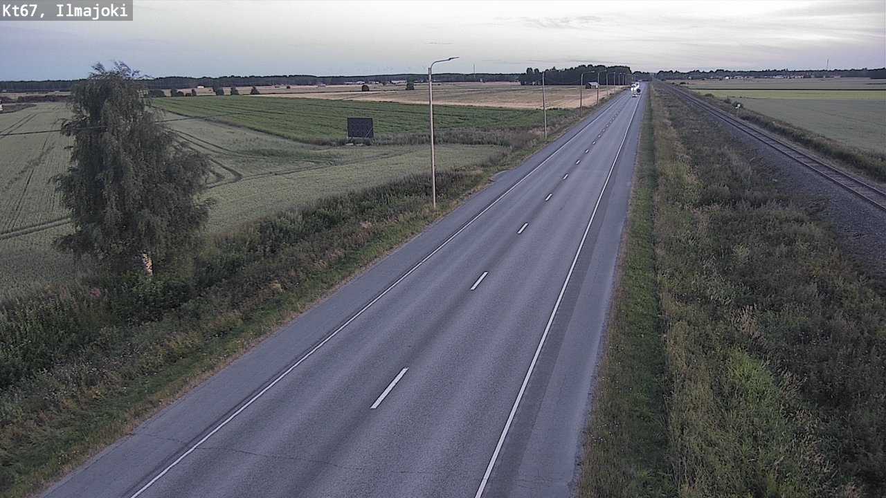 Weather Camera Image Road 67 Ilmajoki, Ilmajoki, Etelä-Pohjanmaa