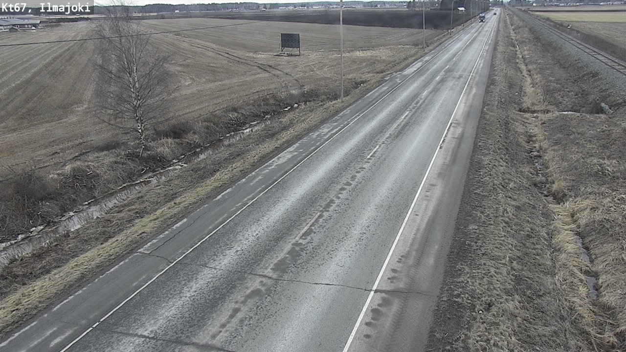 Weather Camera Image Road 67 Ilmajoki, Ilmajoki, Etelä-Pohjanmaa