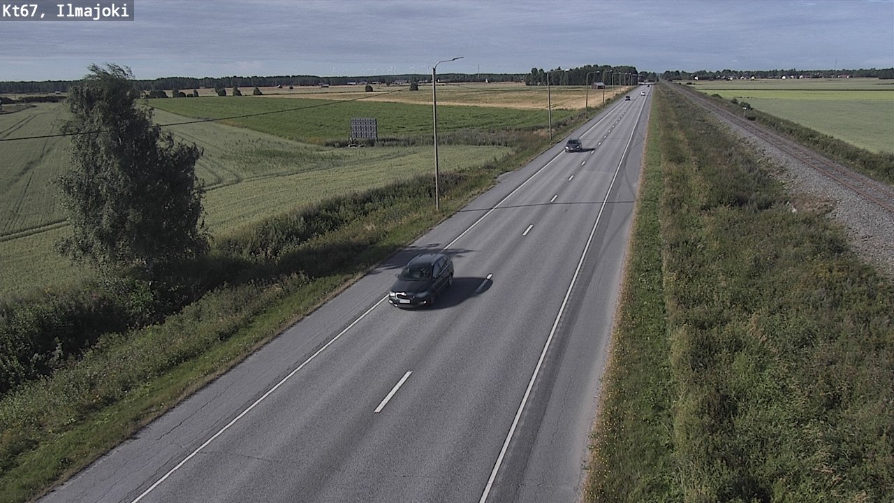 Weather Camera Image Road 67 Ilmajoki, Ilmajoki, Etelä-Pohjanmaa