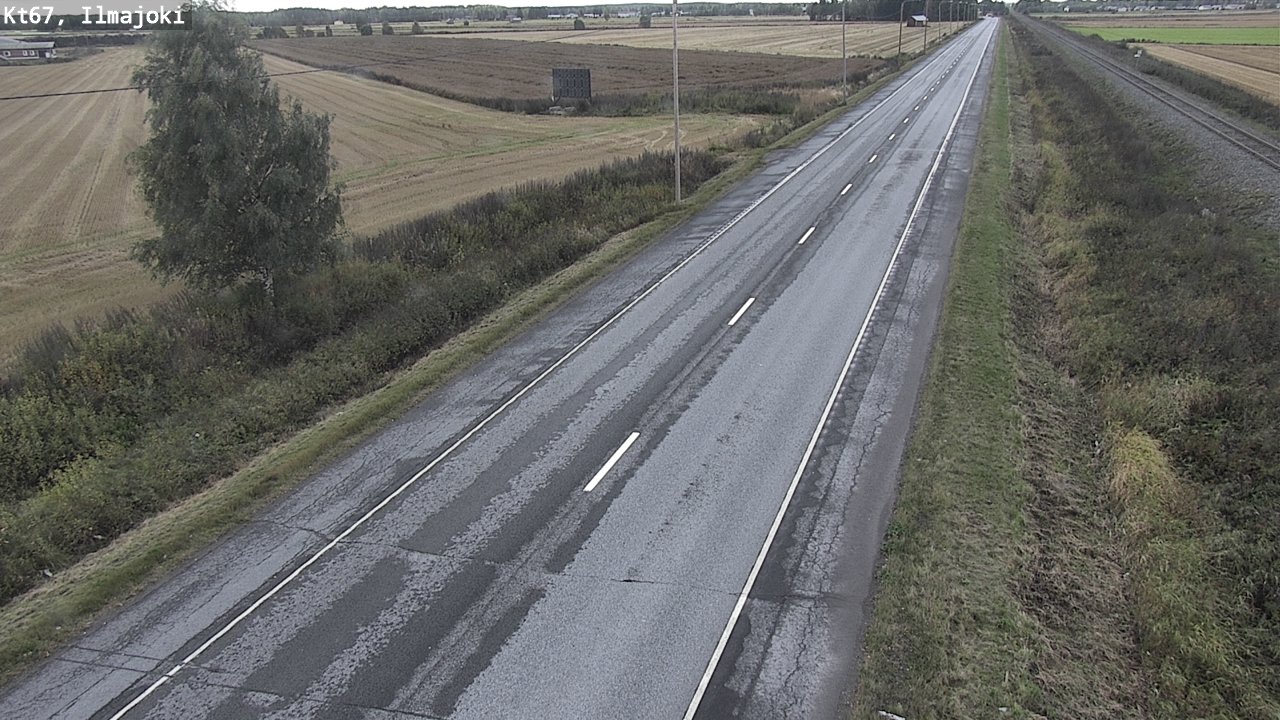 Weather Camera Image Road 67 Ilmajoki, Ilmajoki, Etelä-Pohjanmaa