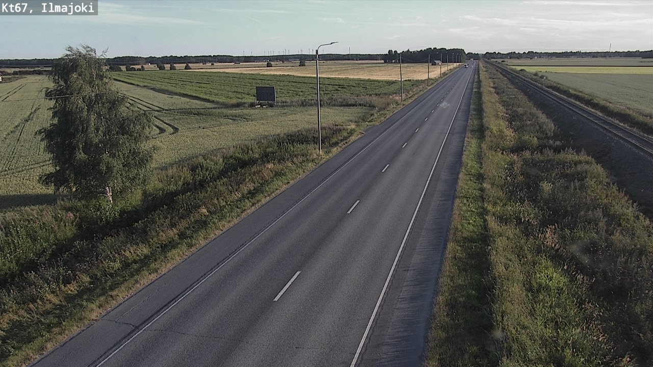 Weather Camera Image Road 67 Ilmajoki, Ilmajoki, Etelä-Pohjanmaa