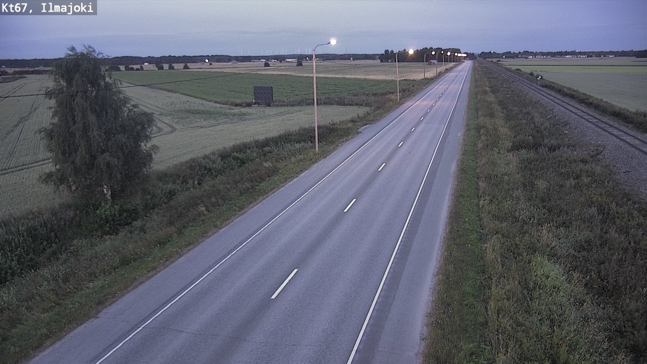 Weather Camera Image Road 67 Ilmajoki, Ilmajoki, Etelä-Pohjanmaa
