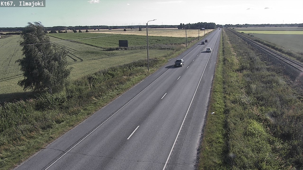 Weather Camera Image Road 67 Ilmajoki, Ilmajoki, Etelä-Pohjanmaa
