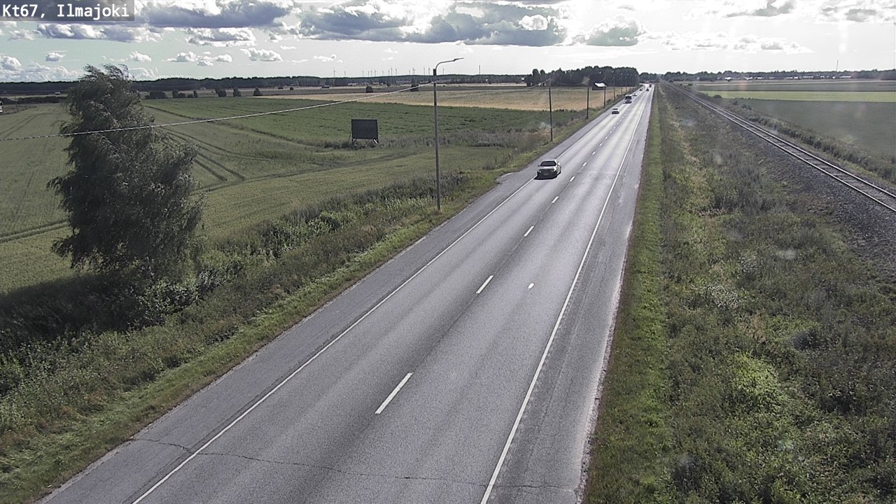 Weather Camera Image Road 67 Ilmajoki, Ilmajoki, Etelä-Pohjanmaa