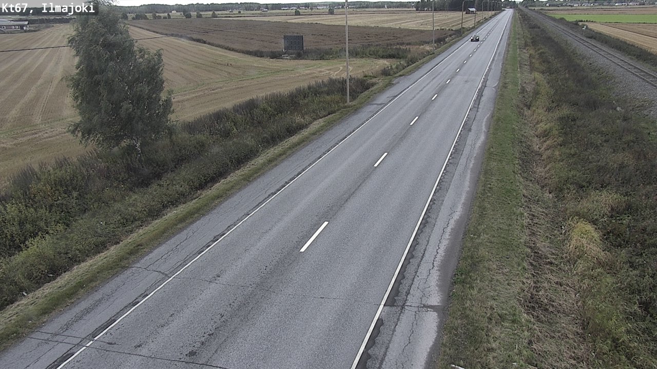 Weather Camera Image Road 67 Ilmajoki, Ilmajoki, Etelä-Pohjanmaa