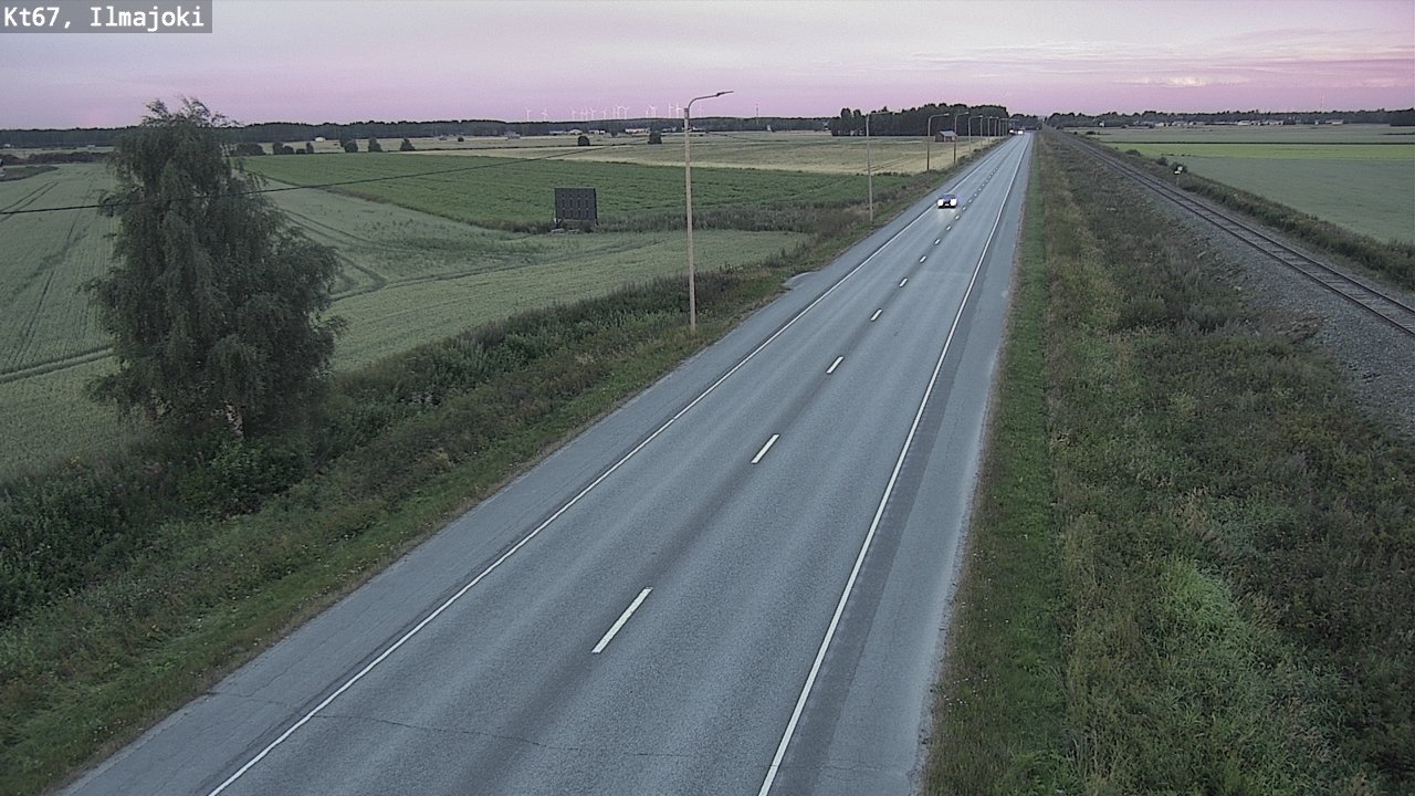 Weather Camera Image Road 67 Ilmajoki, Ilmajoki, Etelä-Pohjanmaa