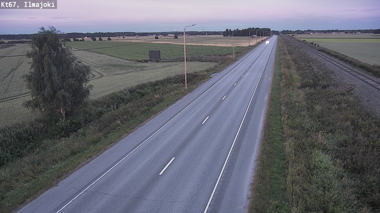 Weather Camera Image Road 67 Ilmajoki, Ilmajoki, Etelä-Pohjanmaa
