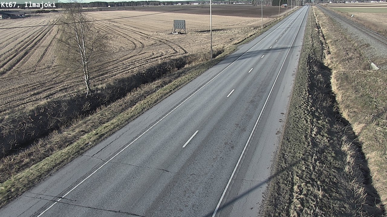 Weather Camera Image Road 67 Ilmajoki, Ilmajoki, Etelä-Pohjanmaa