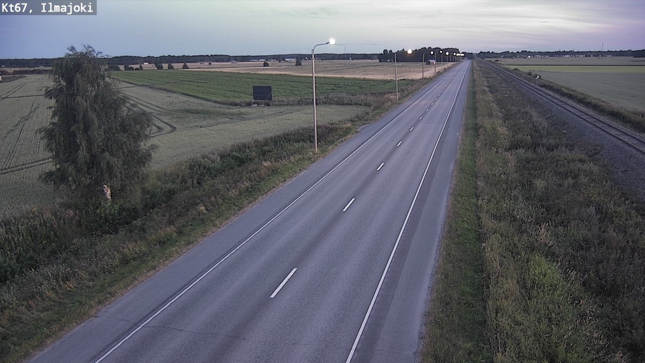 Weather Camera Image Road 67 Ilmajoki, Ilmajoki, Etelä-Pohjanmaa