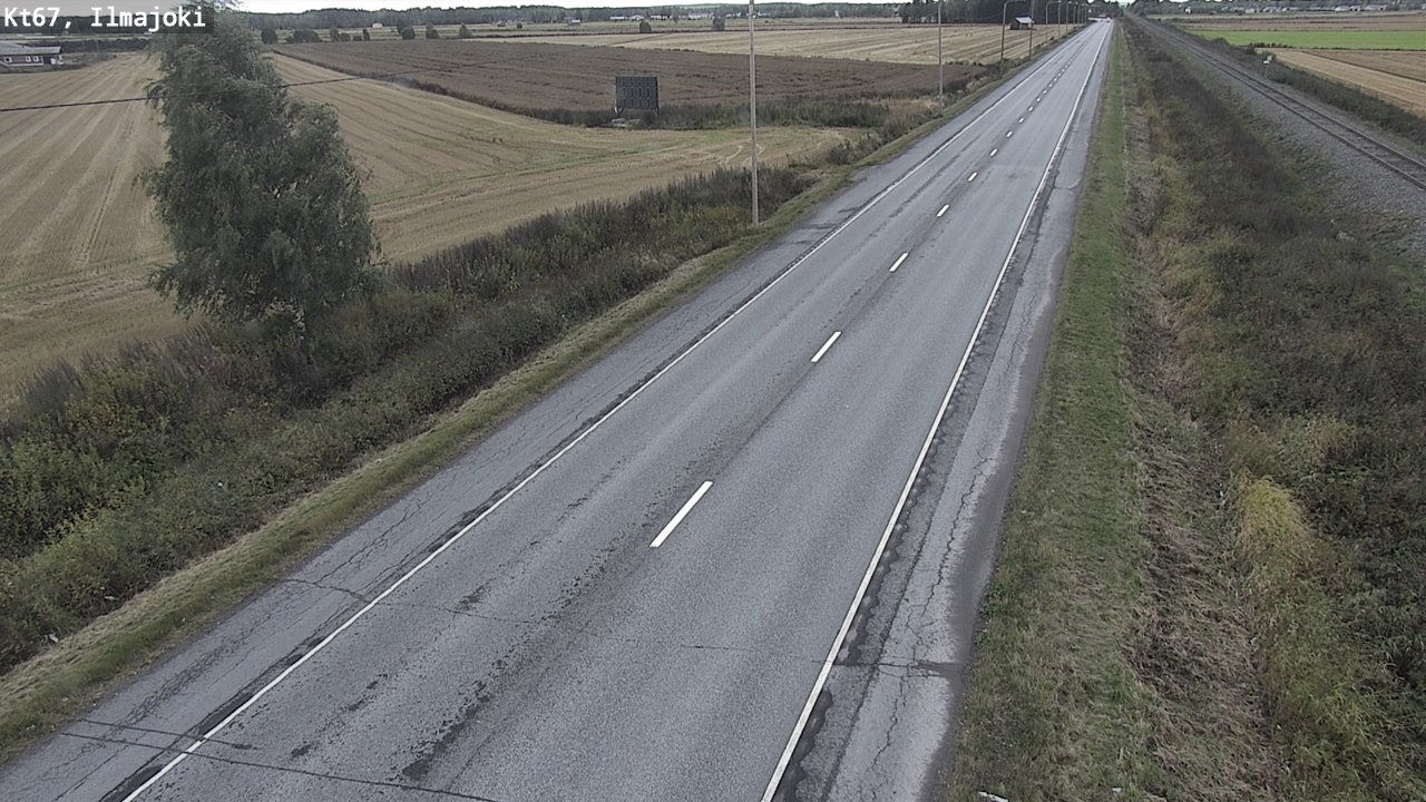Weather Camera Image Road 67 Ilmajoki, Ilmajoki, Etelä-Pohjanmaa