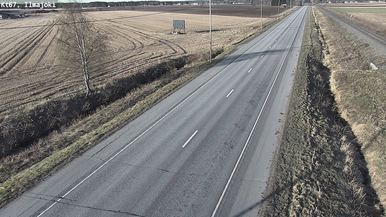 Weather Camera Image Road 67 Ilmajoki, Ilmajoki, Etelä-Pohjanmaa