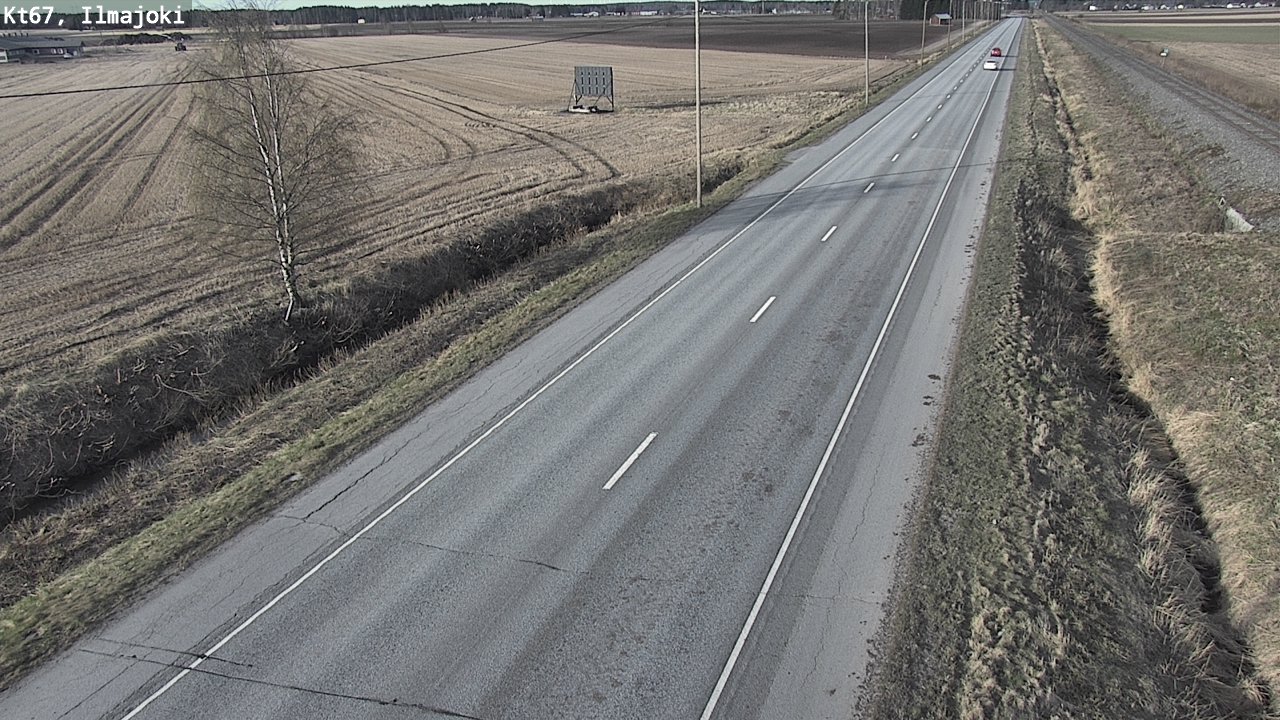Weather Camera Image Road 67 Ilmajoki, Ilmajoki, Etelä-Pohjanmaa