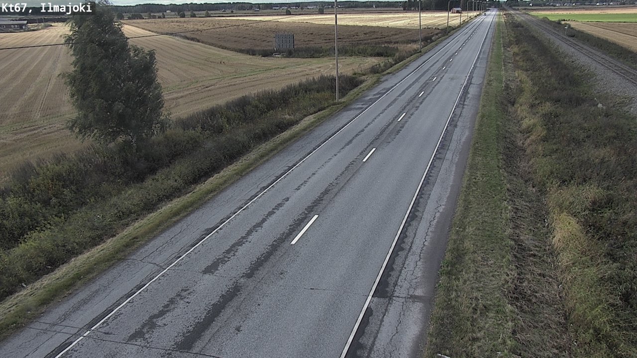 Weather Camera Image Road 67 Ilmajoki, Ilmajoki, Etelä-Pohjanmaa
