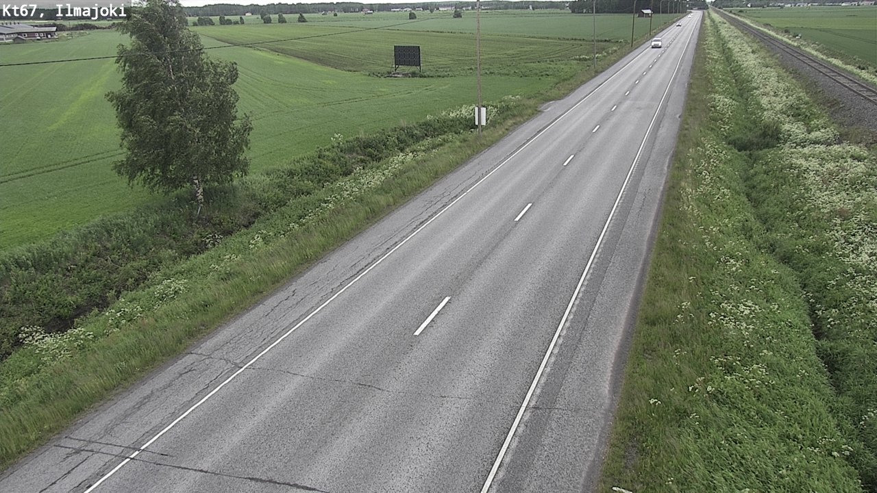 Weather Camera Image Road 67 Ilmajoki, Ilmajoki, Etelä-Pohjanmaa
