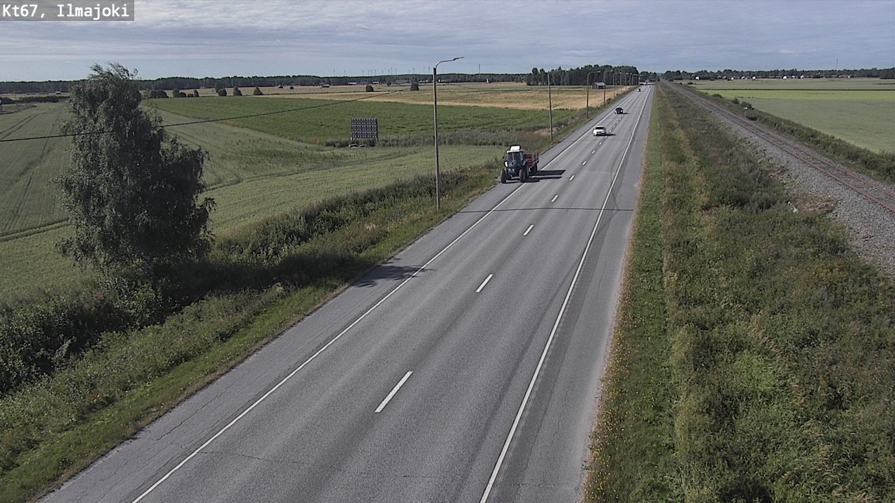 Weather Camera Image Road 67 Ilmajoki, Ilmajoki, Etelä-Pohjanmaa