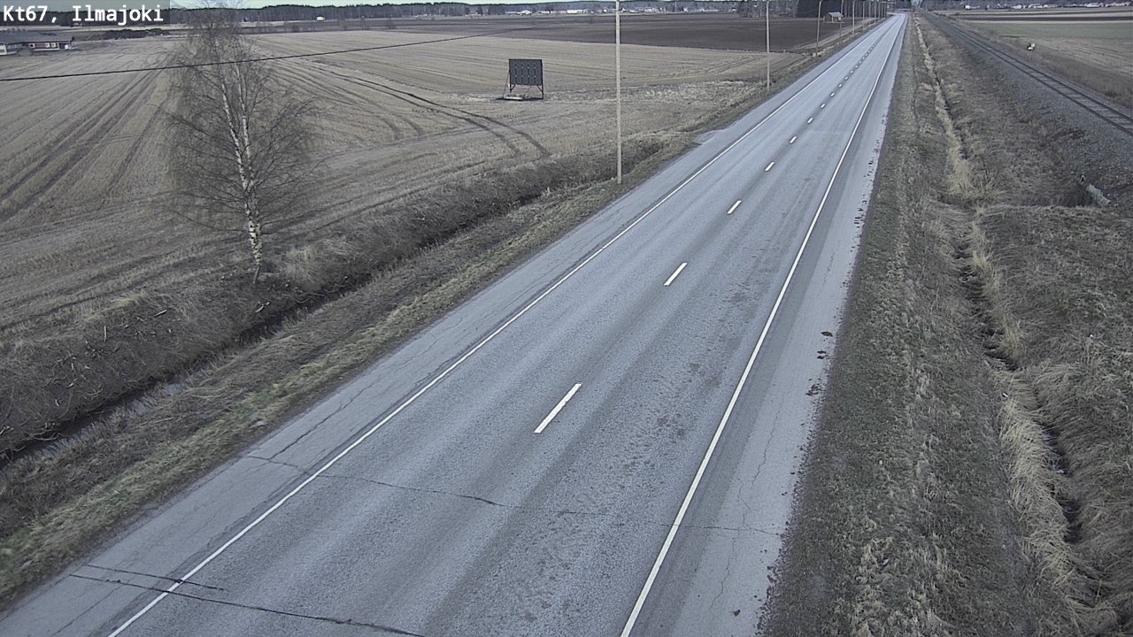 Weather Camera Image Road 67 Ilmajoki, Ilmajoki, Etelä-Pohjanmaa