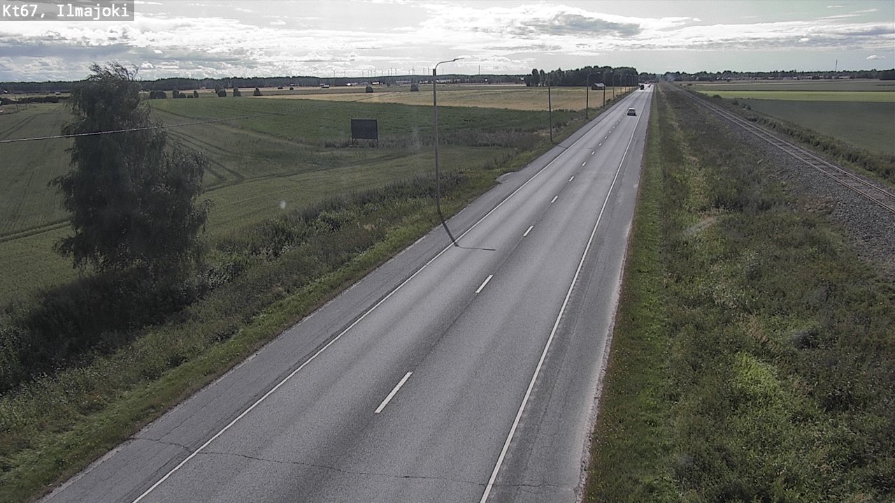 Weather Camera Image Road 67 Ilmajoki, Ilmajoki, Etelä-Pohjanmaa